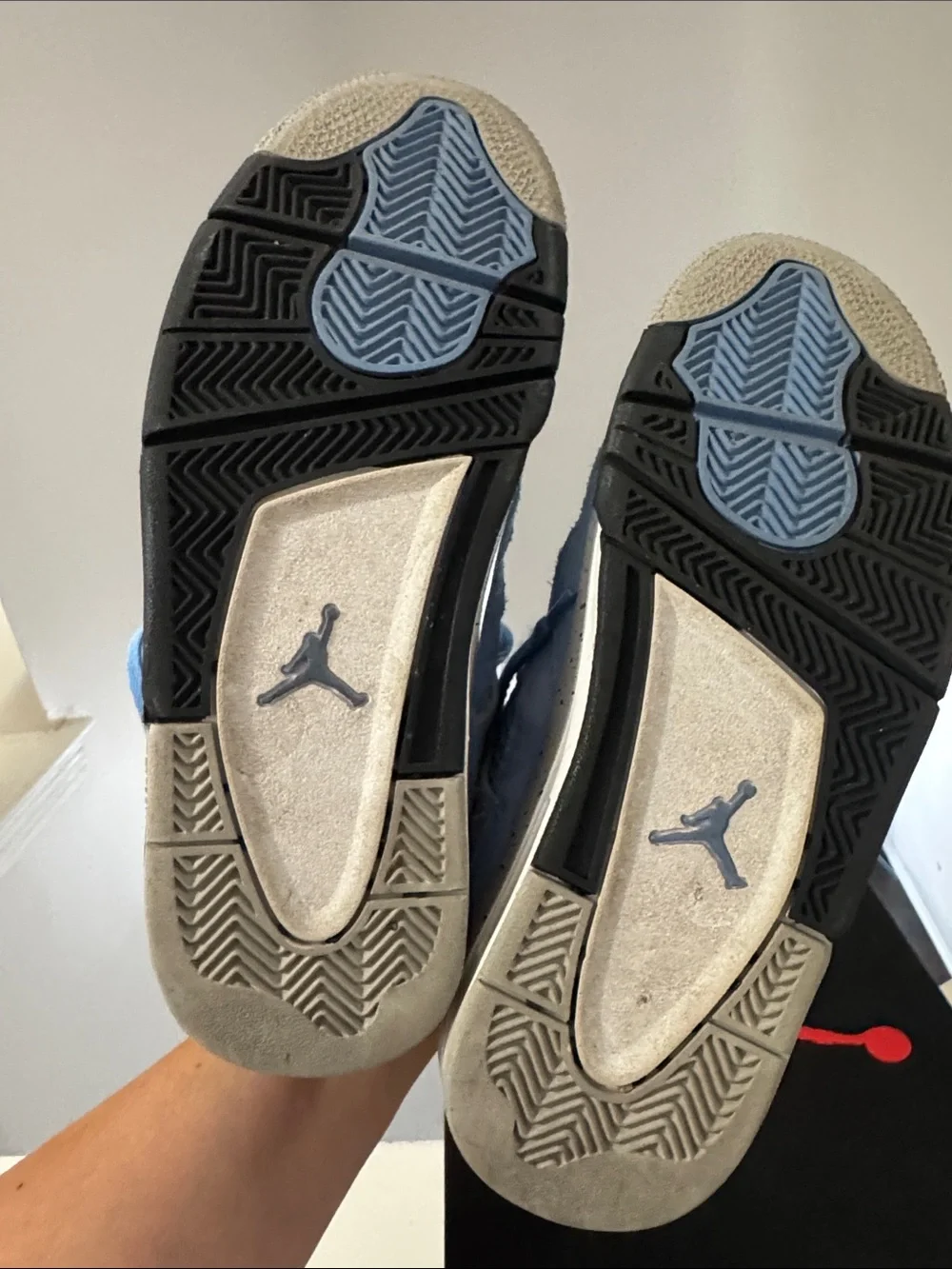 Nike Air Jordan 4 Retro (GS) Black/Blue Box Label
